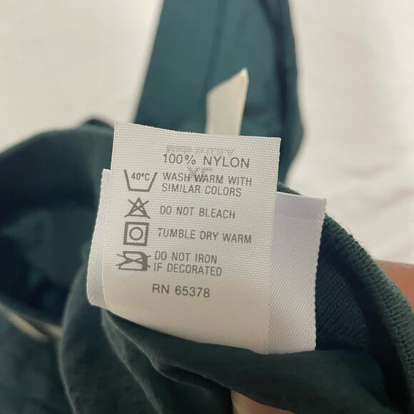 Vintage Augusta Sportswear Windbreaker Crewneck XL, Color Green , 90s Made USA - Picture 9 of 9